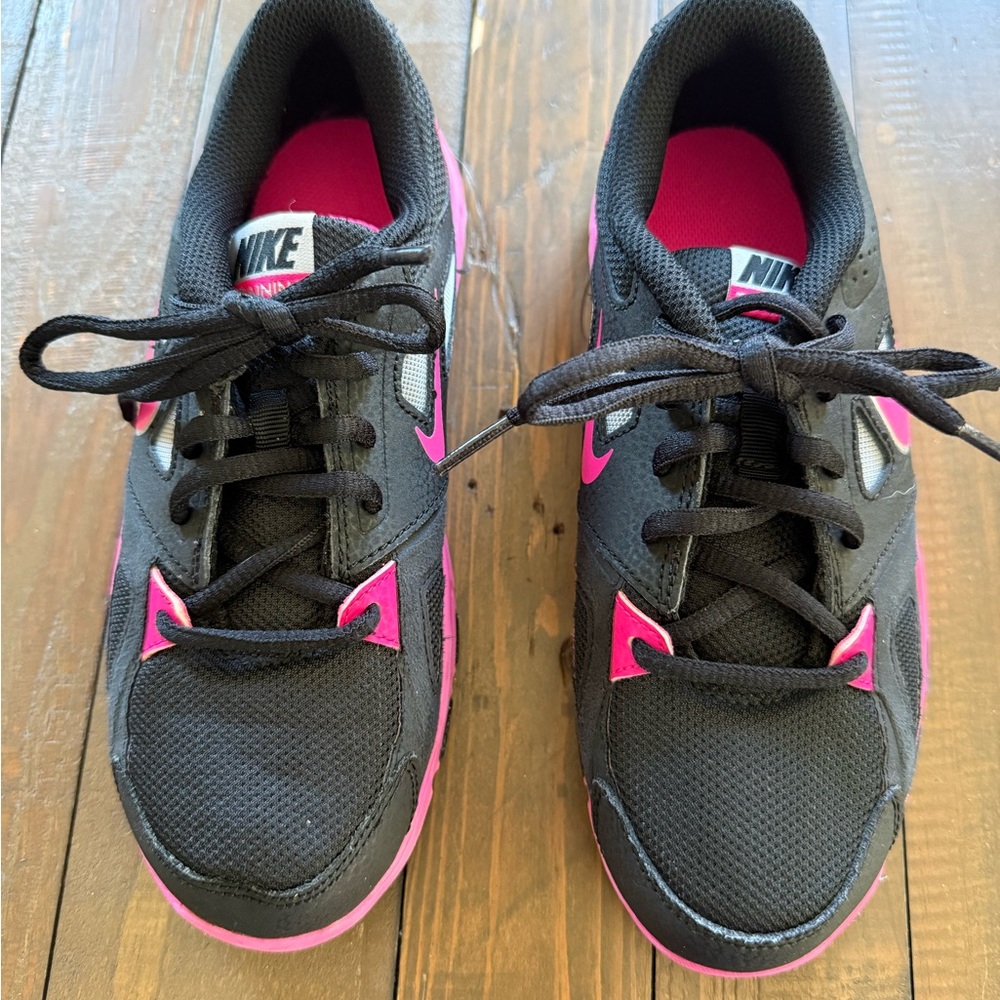 Nike Black & Pink Athletic Sneakers